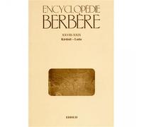 Encyclopédie berbère Kirtesii-Lutte - Salem Chaker - Edisud - broché - Revue