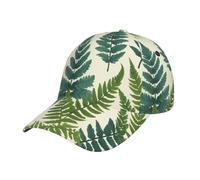 Encyclopédie des Fougères Casquette De Baseball Athlétique Bord Incurvé Casquette De Golf Décontractée Chapeau pour Extérieur Golf Course À Pied