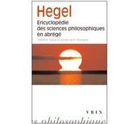 Encyclopédie Des Sciences Philosophiques En Abrégé