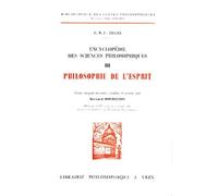 Encyclopédie Des Sciences Philosophiques - Tome 3, Philosophie De L'esprit