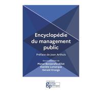 Encyclopédie du management public - Manel Benzerafa-Alilat - Igpde Cheff - broché - Dictionnaire et encyclopédie