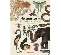 Encyclopedium - Animalium - 50 cartes postales - Katie Scott - Casterman - Papeterie