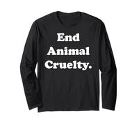End Animal Cruelty Statement for Awareness Manche Longue