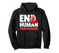 End Human Trafficking Sweat à Capuche