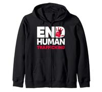 End Human Trafficking Sweat à Capuche