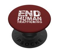 End Human Trafficking T-Shirt PopSockets PopGrip Adhésif