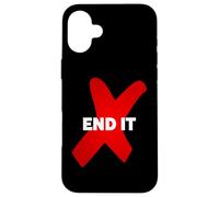 End It Trafic Humain - Finis la trafic Humaine et l'esclavage Coque pour iPhone 16 Plus
