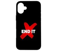 End It Trafic Humain - Finis la trafic Humaine et l'esclavage Coque pour iPhone 16 Plus
