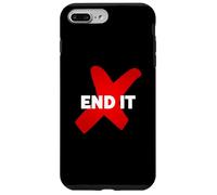 End It Trafic Humain - Finis la trafic Humaine et l'esclavage Coque pour iPhone 7 Plus/8 Plus