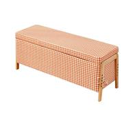 End of Bed - Banc de rangement rembourré - Tabouret à langer - Banc long pour magasin de vêtements - Table longue - Canapé - Tabouret de chevet - Tabourets de rangement pour chambre à coucher - Banc