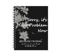 End Of Life Planner - I'm Dead | Important Personal Information Organizer Notebook, Record Things My Family Needs To Know Novelty Binder For Father, Mother