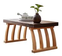 End Tables Home Classical Coffee Table Bay Window Zen Tea Low Table Japanese Tatami Bay Window Meditation Table Retro Coffee Table (Size : 68x35x30cm)