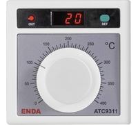 Enda ATC9311-FE-400-230 Régulateur de température J 0 à +400 °C Relais 2 A (L x l x H) 50 x 96 x 96 mm