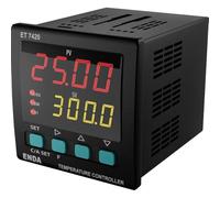Enda ET7420-230 PID Régulateur de température Pt100, J, K, T, S, R Relais 2 A, SSR (L x l x H) 101 x 72 x 72 mm