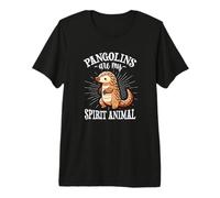 Endangered Pangolin Lover T-Shirt Haut de Gamme