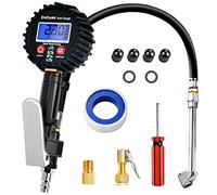 ENDARK Manometre Pression Pneu - Pistolet Gonfleur pour Compresseur à Air | Digital Pistolet Poignée Gonflage avec Écran LCD, 200 PSI, Précision de 1 %, pour Voiture, Vélo, SUV, Camion, Camping-Car