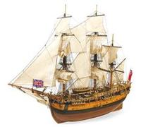 OcCre – Maquette de bateau en bois – Vascello Endeavour (14005) – Série 4 – Brun/Beige