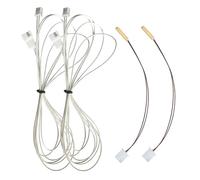 Ender 3 Lot de 2 cartouches de thermistance 320 °C - 3 x 15 mm - Pour capteur de température NTC 100K 3950 W/1 m - Rallonge de câble pour toutes les imprimantes 3D Metal Ender 3 Pro/V2, CR10, V6 PT100