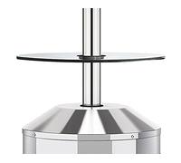 Enders 5062 Table en Verre pour Colonne Ø 5 cm à Cosystand Elegance