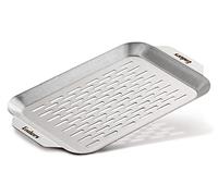 Enders® #8804 Bac de Barbecue, en Acier Inoxydable, pour grillades délicates comme Le Poisson ou la Viande délicate, Accessoire de Barbecue, 32 x 19 x 1,5 cm (l x p x h)