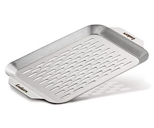 Enders® #8804 Bac de Barbecue, en Acier Inoxydable, pour grillades délicates comme Le Poisson ou la Viande délicate, Accessoire de Barbecue, 32 x 19 x 1,5 cm (l x p x h)