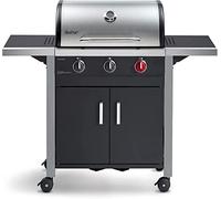 ENDERS - Barbecue Chicago 3 R TURBO - 3 brûleurs dont 1 brûleur turbo zone - Surface de cuisson 60 x 42 - Switch Grid - Jusqu'à 10 convives - 10,5 kW
