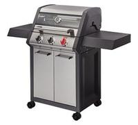 Enders Monroe Pro X 3 S Turbo Barbecue à gaz avec Turbo Zone, gamme de chaleur, fenêtre PanoVision et nettoyage facile - Barbecue jardin extérieur avec 3 brûleurs #837433