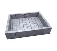 EnderToys Dalles de Dungeon verrouillables ââ‚¬â€œ maÃƒ§onnerie et Pierre, Terrain de wargame pour Table Miniatures 28 mm, Paysage Imprimãƒ© en 3D