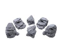 EnderToys Lot de Blocs de Pierre pour Plateau de Table 28 mm Miniatures Motif Camouflage 3D