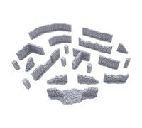 EnderToys Paysage de campagne imprimable, 3D imprimé sur table RPG paysage et terrain de guerre miniatures de 28 mm
