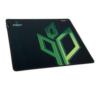 ENDGAME GEAR MPJ 450 - Tapis de Souris de Gaming Antidérapant Sprout Edition, Base en Gomme - Dimensions 450 x 400 x 3 mm, pour Tous Types de Souris (Noir/Vert)