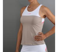 Endless Bloom Débardeur Tank Top Femmes-beige, Blanc XS