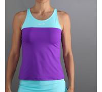Endless Bloom Débardeur Tank Top Femmes-violet, Turquoise XS