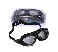 Endless EL1007 Premium Swimming Goggle with Anti-Fog and UV Protection, Black, Material : Silicon, PU, Stylish 180 Degree Wide View Glasses, Soft Silicone Gasket for Leak Proof, With Hard Case