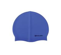 Endless EL1019 Classic Comfortable Plain Silicon Swimming Cap | Blue | Material : Silicon | Fully Elastic Waterproof Swimming Cap for Long and Short Hair with Thicker Edge | for Adults, Women and Men