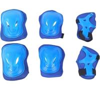 Endless EL1028 Protective Guard Kit for Skating, Cycling and Skateboarding with Knee, Elbow and Wrist Protector | Blue | Material : ABS, Nylon | with Adjustable Straps to Fit Perfectly for Adults