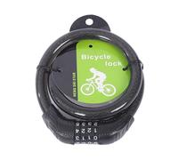 Endless EL1053 Multi Use Lock For Bike, Cycle, Helmet, Luggage with 4 Digit Resettable Cable Lock Black Material : Stainless Steel, Rubber Heavy Duty Anti-Theft Protection All Purposes