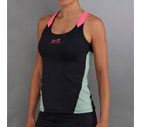 Endless Grace Débardeur Tank Top Femmes-noir,vert XS