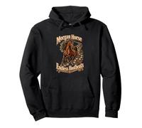 Endless Hoofbeats Cheval Morgan Vintage de la Nouvelle-Angleterre Sweat à Capuche