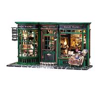 Endless Limit Book Nook Kit - Kits de Construction Maison Miniature DIY (Dollhouse) pour Adultes & Adolescents, Booknook Garden House avec Lumière LED, Cadeau Magique (Magic Wand)