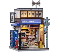 Endless Limit Puzzle 3D Double Scène Japonaise Book Nook - Maison de poupée 3D avec konbini Authentique & escalier caché, à Assembler, décoration de Table & Cadeau (Beika-cho Convenience Store)