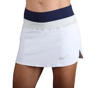 Endless Race Jupe Femmes-blanc,bleu Foncé Blanc - L L