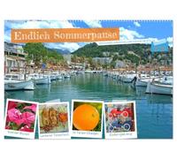 Endlich Sommerpause - Ein ganzer Juni in Mallorcas Port de Sóller (Wandkalender 2026 DIN A2 quer), CALVENDO Monatskalender: Port de Sóller: auf Mallorca - empfohlen in 13 Bildern