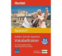 Endlich Zeit für Spanisch. Vokabeltrainer: Die 1.000 wichtigsten Wörter hören, sprechen und verstehen / Paket