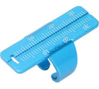 Endo Gauge Règle de doigt Endodontic Span Measure Scale Instruments Anneau pour DentalBlue