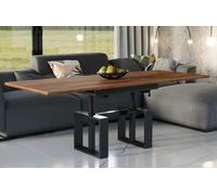 Endo-Möbel Table basse Empoli 110 à 170 cm Table de salon à rallonge synchronisée (chêne Stirling)