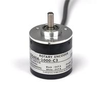 Endocer rotatif incrémental universel de 40MM diamètre extérieur, série E6B2, encodeur Type magnétoélectricité, arbre solide 6MM, 5000PPR, 1 pièces(2048 Ppr,MAGNETO ELECTRIC-5V DRIVE OUTPUT)