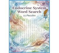 Endocrine System Word Search, 55 Puzzles, by WhimsyWordWorks: Hormones, Glands, and the Chemical Messengers That Keep the Body in Balance