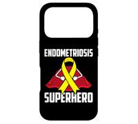 Endométriose Survivor Warrior Fighter Sensibilisation aux Super-héros Coque pour iPhone 17 Pro