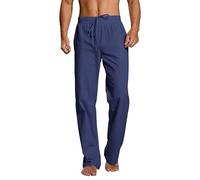 EndoraDore Homme Pantalon Lin Coton Été Casual Plage Yoga Décontracté
